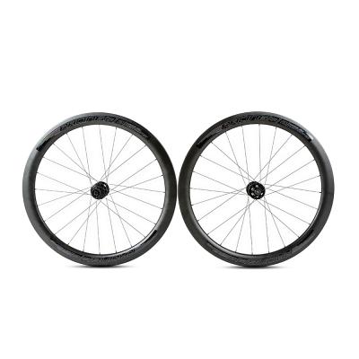 China Road Bike RS-CBR50 700c Road Bike Wheel Carbon Disc Road Bike Wheelset for sale