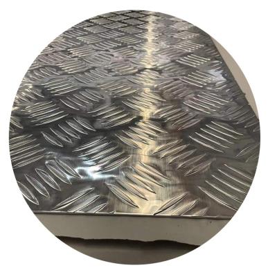 China Embossed Frame 1060 5052 5754 Pattern Aluminum Plate Diamond Aluminum Plate for sale