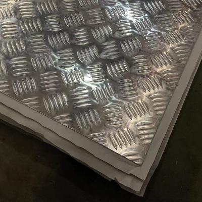 China Construction Checker Aluminum Plate Diamond Plate Aluminum Embossed Sheet for sale