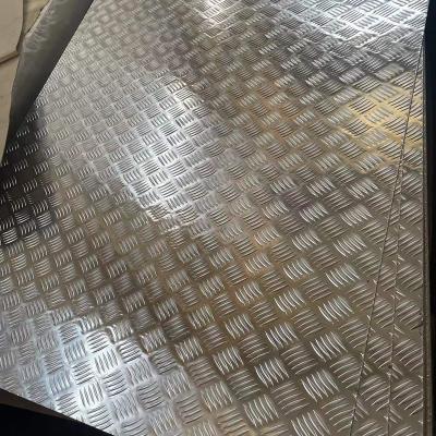 China Price Aluminum Diamond Checker Plate Sheets Aluminum Checker Plate Length Customized by Build for sale