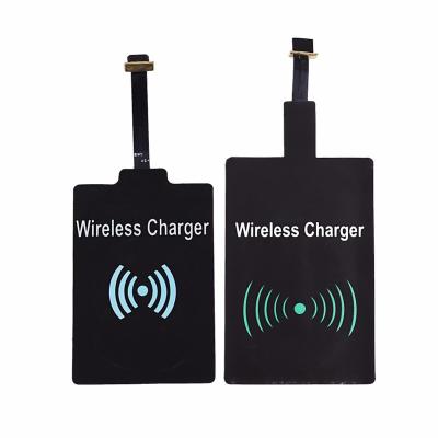 China iPhone5/6 or Type-C Universal IOS Android Micro USB Port 8pin Mobile Phone Qi Charger Android Samsung Wireless Receiver for sale