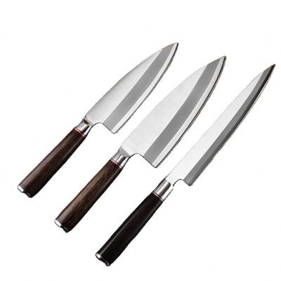 China Disposable hot sale professional kitchen knife 7 inch stainless steel japanese santoku chef knife for sale