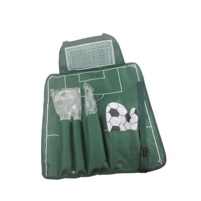 China Easily Cleaned Stainless Steel Barbecue Tools Football Barbecue Tool Kit With Apron for sale