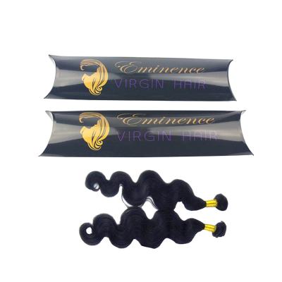 China Recyclable Fancy Hair Box Packaging With Logo / Pillow Hair Extension Box for sale