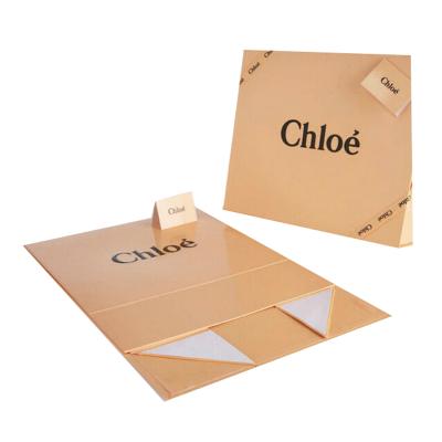 China Recyclable Magnetic Closure Embossed Paper Elegant Gift Box / Flat Folded Gift Box for sale