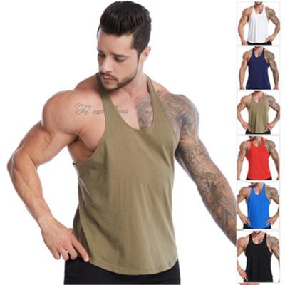 China Wholesale QUICK DRY Mens Tank Tops Male Casual Stringer Vest Fashion Summer Style Bodybuilding Tank Top Cotton Vest for sale