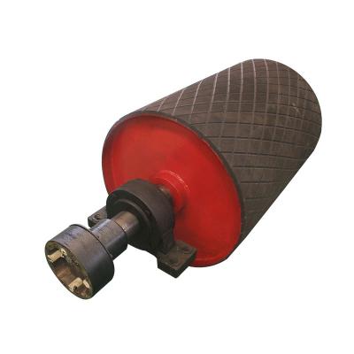 China Building Material Shops Manufacturer Custom Wholesale Motor Drum Conveyor Belt Drive Pulleys for Coal for sale