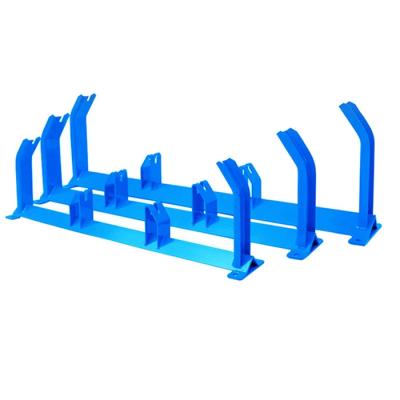 China Machinery Repair Shops Factory Coal Stone Quarry Belt Conveyor Idler Frame Roller Bracket for sale