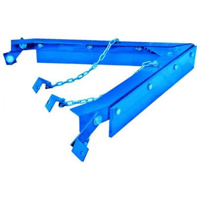 China Simple and effective Factory Customized Polyurethane Blade V Return Belt Cleaner for Conveyor for sale