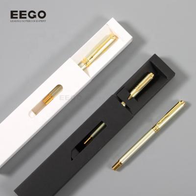 China Luxury RECHARGE Stationery Gift Set For Business Advertising Promotional Ballpoint Pen Refill Metal Writing Pen Set for sale