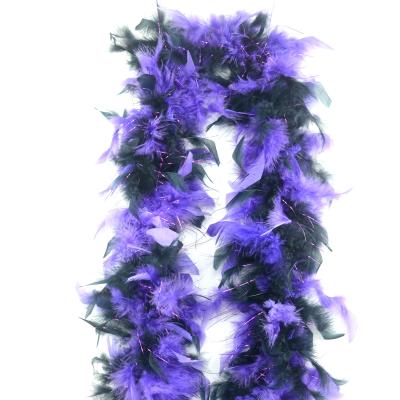 China Turkey Feather Marabou Chandelle 60g/2yd Feather Boas Boa For Decoration Halloween From Turkey Feather Supplier Manufacturer for sale