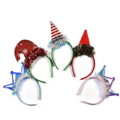 China Fashionable. Factory Handcraft Promotional Manufacturer Factory Handcraft Promotional Christmas Hair Accessories Kids Christmas Hair Accessories Cornu Cervi Headband for sale