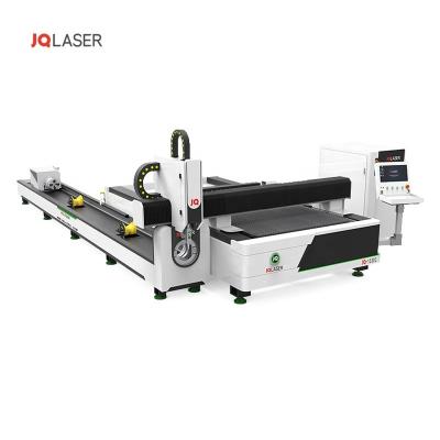 China 3D JQ laser 1530C combine fiber laser cutting machine for metal tube metal plate save space for sale