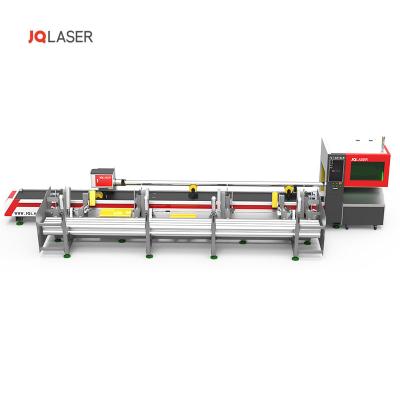 China Laser CUTTING JQ Laser FLT-6016LN Promotion 1500w 2000w 300W Metal Tube and Pipe Fiber Laser Cutting Machine for sale