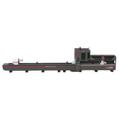 China Factory direct sales FLT-6020ET DISCOUNT JQ LSAER laser cutting 10% fiber laser tube cutting machine with three chuck metal cutting for sale