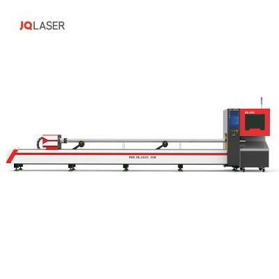 China Laser CUTTING JQ FLT-6016L laser metal cutting stainless steel carbon steel aluminum laser pipe cutting machine for sale