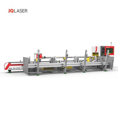 China Laser CUTTING JQ Automatic Loading JQ 6016LN Metal Sheet Tube Fiber Small Laser Cutting Machine for sale