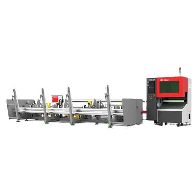 China Mini Laser CUT JQ Laser FLT-6016L 1500kw 2kw 3000W Home Use High Precision CNC Pipe Laser Cutting Machine for sale