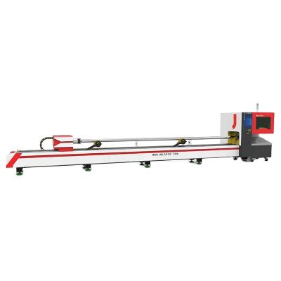 China JQLASER water cooled discount price cheapest fiber laser tube cutting machine for metal pipe cutter 160dia for sale