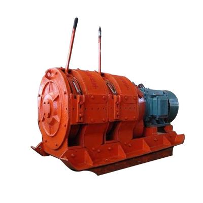 China CRANES 2JPB-22 Double Drum Electric Slusher Mining Winch With Scraper Bucket for sale