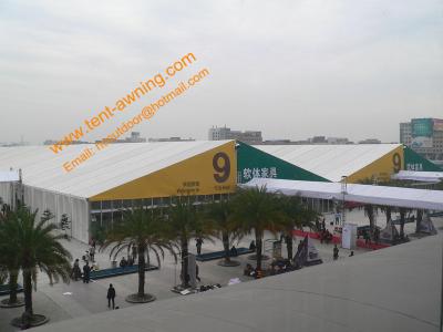 China 25x60m Ourdoor Aluminum Clear Span Large Trade Show  Exhibition Tent for sale