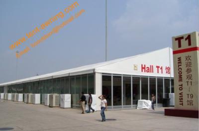 China 30x60m Ourdoor Exhibition Tent Aluminum Clear Span Large Trade Show  Marquee for sale