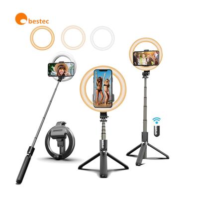 China Portable Mini Obestec L07 Usb Phone 6 Inch Selfie Led Circle Light Mini Ring Light Beauty Phone Studio Ring Light Mobile Phone Fill for sale