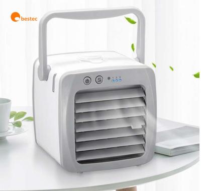 China Hotel Mini Portable Air Conditioner USB Personal Air Cooler with Jet Humidifier Function for sale