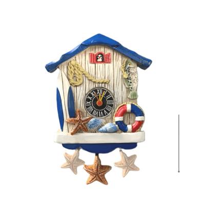 China Antique Style 4 Inch Cartoon Kids Swing Boy Wall Quartz Clock Home Decoration For Bedroom Cuckoo Clock for sale