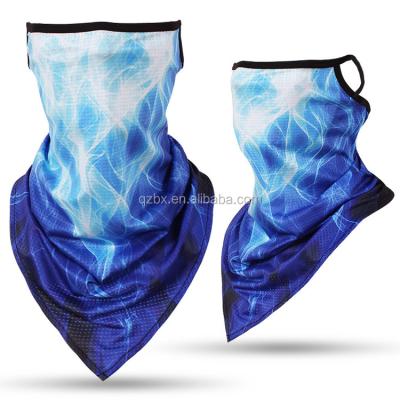 China SHAPE 8 Pieces Face Cover Scarf Bandana Ear Loops Balaclava Neck Warmers Scarf Unisex Cooling Shield for sale