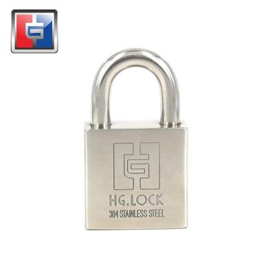 China ANTI CUT Stainless Steel Padlock With Normal Keys Small Stainless Steel Padlock for sale