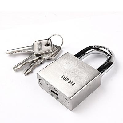 China HIGH QUALITY AND SUPERIOR ANTI CUT Security Best Different Size Stainless Steel Padlock With Keys for sale