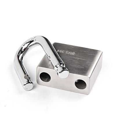 China Brand Outside Anti Cut Door Padlock Door Lock Hardened Solid Stainless Steel Padlock HG20-60 for sale