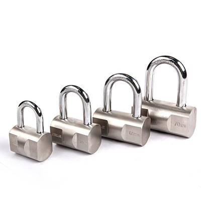 China Anti Cut Heavy Duty Padlock Door Key Lock Hammer Shape Weather Warehouse Hammer Shatterproof Type Padlock for sale