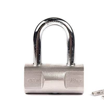 China Anti Cut 58mm Anti Theft Long Shackle Master Security Hammer Padlock Heavy Duty Type Door Hammer Padlock for sale