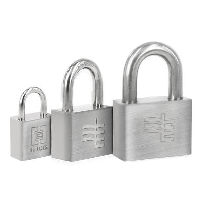 China Anti Rust Stainless Steel Shackle Security Alloy Padlock for sale