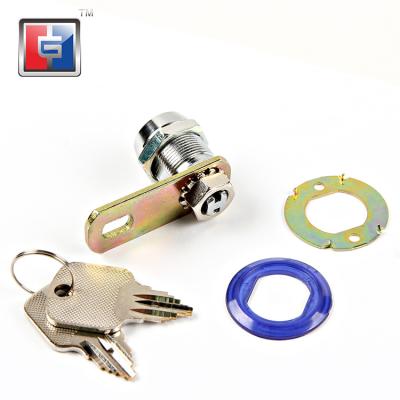 China Zinc Alloy High Security 90 180 Degree Toolbox Key Cam Small Locks 10mm Cabinet Cylinder Knob Cam Lock for sale