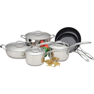 China Stainless Cookware Earl Series Cookware Set Viable Plant Pot Set for sale