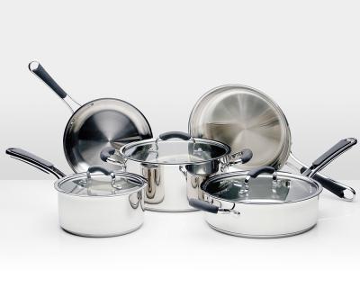 China Viable Manufacturer Wholesale High Quality Cookware Set Stainless Steel Pot for sale