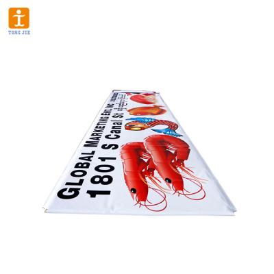 China Outdoor Real Estate / Construction Custom Inkjet Printing Hanging Advertising PVC Vinyl Banner for sale