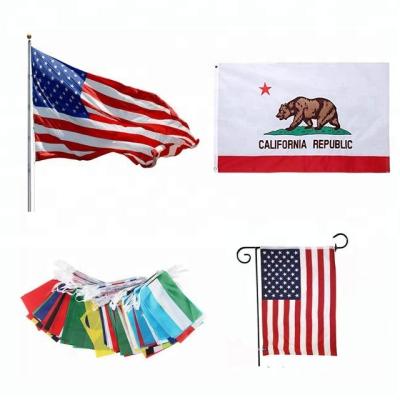 China Factory direct sale lightweight high quality custom various American flag flying flag national flag for sale