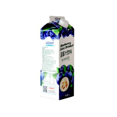 China Highest Quality Fresh-Squeezed Unique 100% Purity Low Fat Blueberry Juice for sale