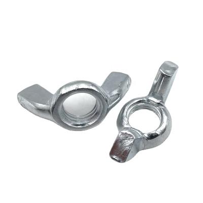 China Metric and Imperial Zinc-Nickel Plated Steel or DIN315 Stainless Heavy Industry High Quality Forged Type Wing Nut for sale