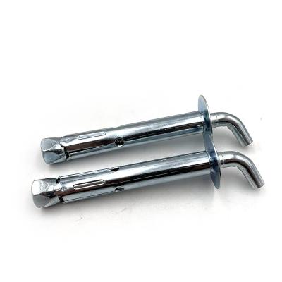 China Anchor Bolt M10X100 Sleeve Fastening STEEL Material Galvanized Metal Steel For Electric Water Heater for sale