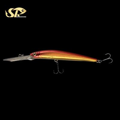 China ABS Superiorfishing minnow trollimg bait 150mm long-lip 40g deep dive hard core catch sea boat fishing lure M051 for sale