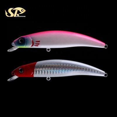 China Superiorfishing 100mm 11g 1-3M Casting ABS Floating Minnow Fishing Lure Minnow Fishing Lures T032F for sale