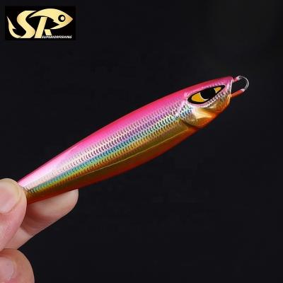 China SUPERIORFISHING 40g Advance Metal Casting Lure Shore Lure Saltwater Casting Jig 40g Metal Jig Fishing Slow Lure ATW46 for sale