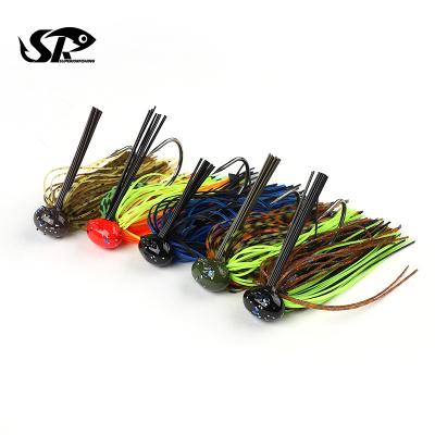 China SUPERIORFISHING 12g 16g Rubber Jig Round Western Football Jig Rubber Head Fishing Lures RBM12 SHKJ4RBM12 for sale