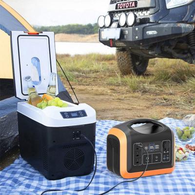 China Fast Charge 1000W Support 110V 992Wh Large Capacity Camping Solar Portable Power Station for sale