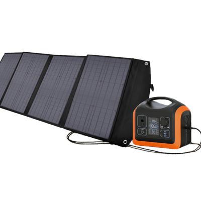 China Outdoor Scam Paneles Solares De Generador Electrico Portable Camping Off Grid Solar Powered Backup Generator With Panels for sale